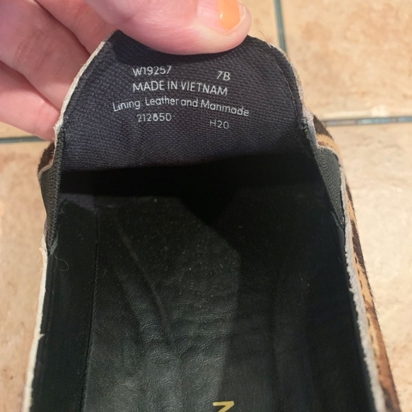 Cole Haan Grandpro Spectator 2.0 Genuine Calf Hair Slip On in Camo size 7 - Picture 7 of 8